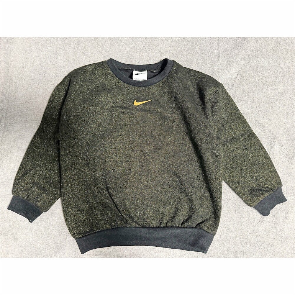 Nike Toddler Girls 2pc Fleece Sweat Set Sweatshirt Jogger Pants 4 Black - Picture 2 of 9